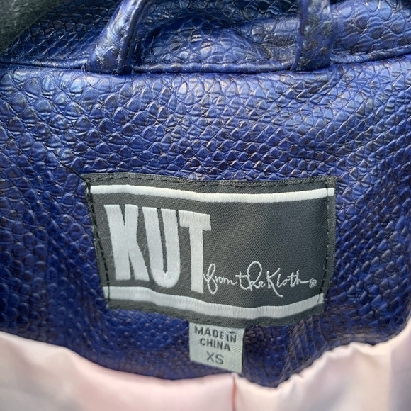 Reptile Blue biker coat - Picture 12 of 12